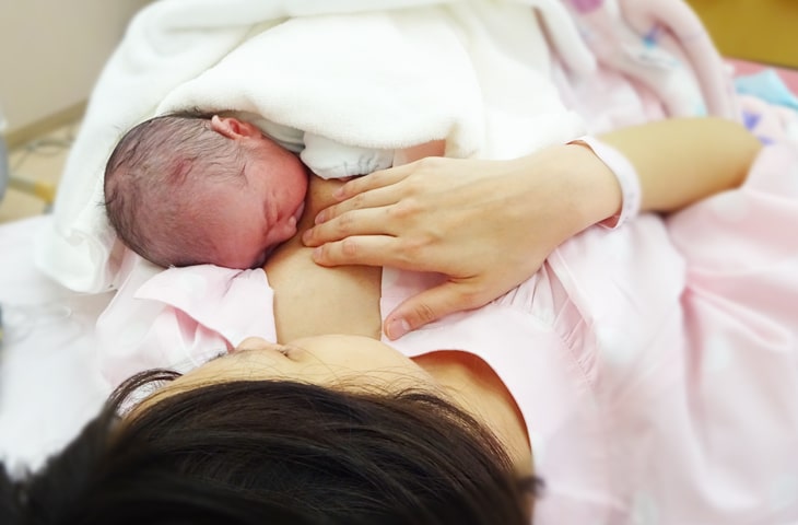 ＳＴＳ（早期皮膚接触） | 産科の出産